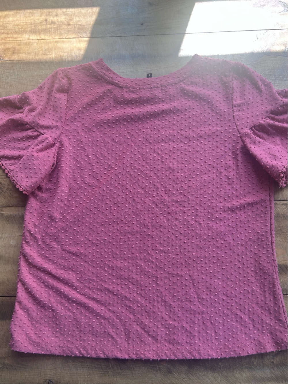 Mauve Work Top - Picture 3 of 3